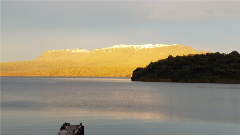 Enjoy a scrumptious breakfast of your choice at The Landing Café - where delicious food is complemented by stunning views overlooking Lake Tarawera, making for an all-'round fantastic experience…